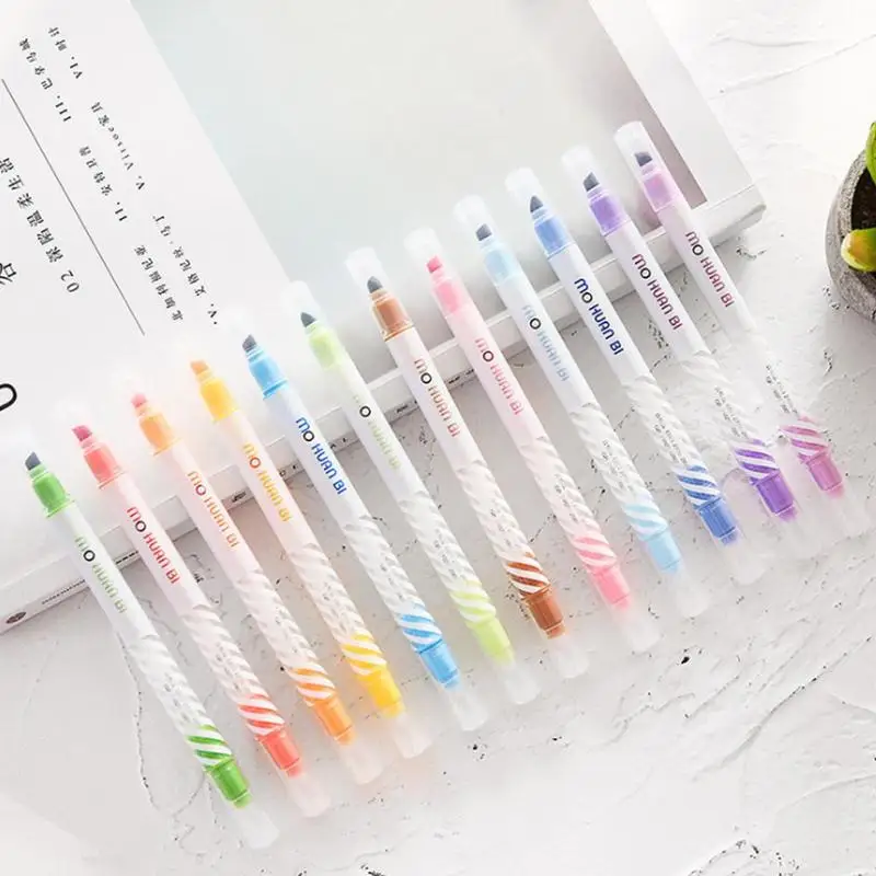 Waterproof Double Head Marker Pen Car Tyre Tread Cd Metal Permanent Paint Marker Graffti Oily Marker Macador Caneta Stationery
Waterproof Double Head Marker Pen Car Tyre Tread Cd Metal Permanent Paint Marker Graffti Oily Marker Macador Caneta Stationery