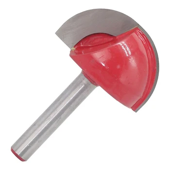 1-inch Cutting Dia, 1/4-inch Steel Shank 2-Flute, Carbide Tipped Cove Core Box Router Bit
1-inch Cutting Dia, 1/4-inch Steel Shank 2-Flute, Carbide Tipped Cove Core Box Router Bit