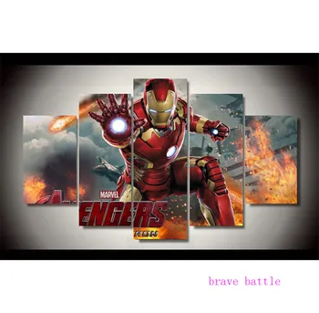 The Avengers Iron Man-5 5 Pieces Canvas Painting Print Living Room Home Decor Modern Wall Art Oil Painting
The Avengers Iron Man-5 5 Pieces Canvas Painting Print Living Room Home Decor Modern Wall Art Oil Painting