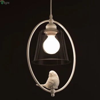 Nordic 3D Resin Bird E27 Led Pendant Chandelier Lighting Lustre Glass Metal Led Chandeliers Lamp Dining Room Led Hanging Lights
Nordic 3D Resin Bird E27 Led Pendant Chandelier Lighting Lustre Glass Metal Led Chandeliers Lamp Dining Room Led Hanging Lights