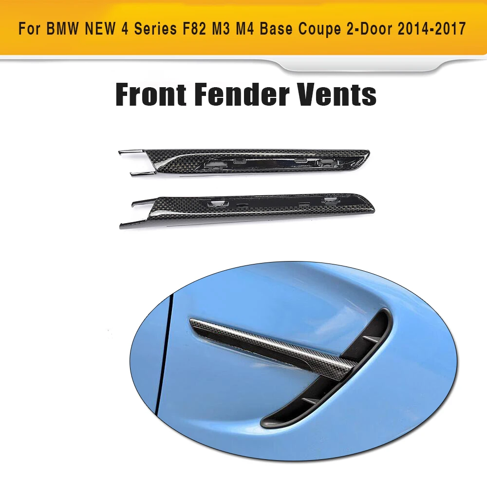 Replacement side fender vents air intake decorative stickers for BMW F82 F83 M4 F80 M3 14-17 ABS and Carbon Fiber
Replacement side fender vents air intake decorative stickers for BMW F82 F83 M4 F80 M3 14-17 ABS and Carbon Fiber