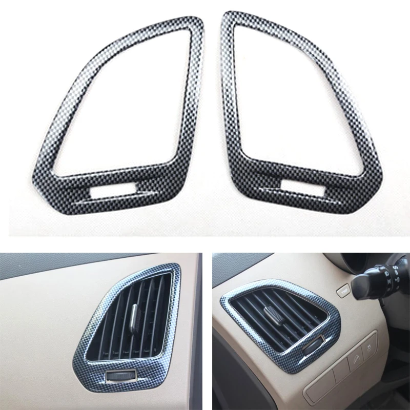 JXKaFa для Hyundai IX35 2010-2015 Приборная панель автомобиля боковые вентиляционные рамки наклейки авто отделка Стайлинг ABS углеродное волокно
JXKaFa для Hyundai IX35 2010-2015 Приборная панель автомобиля боковые вентиляционные рамки наклейки авто отделка Стайлинг ABS углеродное волокно