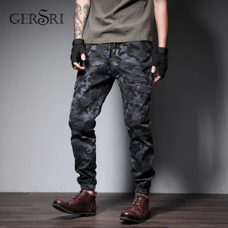 Gersri S-7XLMens Jogger Pants Autumn Pencil Harem Pants Men Camouflage Military Pants Loose Cargo Trousers Camo Joggers
Gersri S-7XLMens Jogger Pants Autumn Pencil Harem Pants Men Camouflage Military Pants Loose Cargo Trousers Camo Joggers