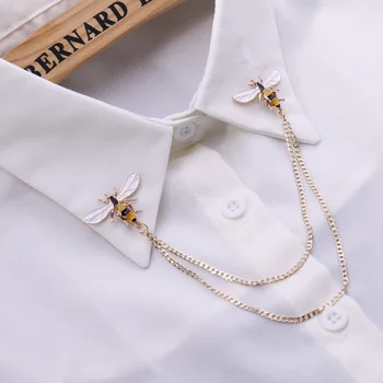 Cute Bee Vintage Brooches Pins Animal Alloy Metal Chain Brooch Broches Man Suit Shirt Collar Tassel Lapel Pin Women Jewelry Gift
Cute Bee Vintage Brooches Pins Animal Alloy Metal Chain Brooch Broches Man Suit Shirt Collar Tassel Lapel Pin Women Jewelry Gift