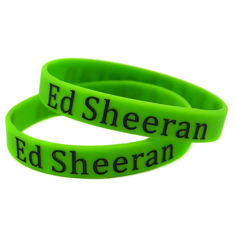 OneBandaHouse 50PCS/Lot Ed Sheeran X Silicone Wristband for Music Fans Gift Bracelet
OneBandaHouse 50PCS/Lot Ed Sheeran X Silicone Wristband for Music Fans Gift Bracelet