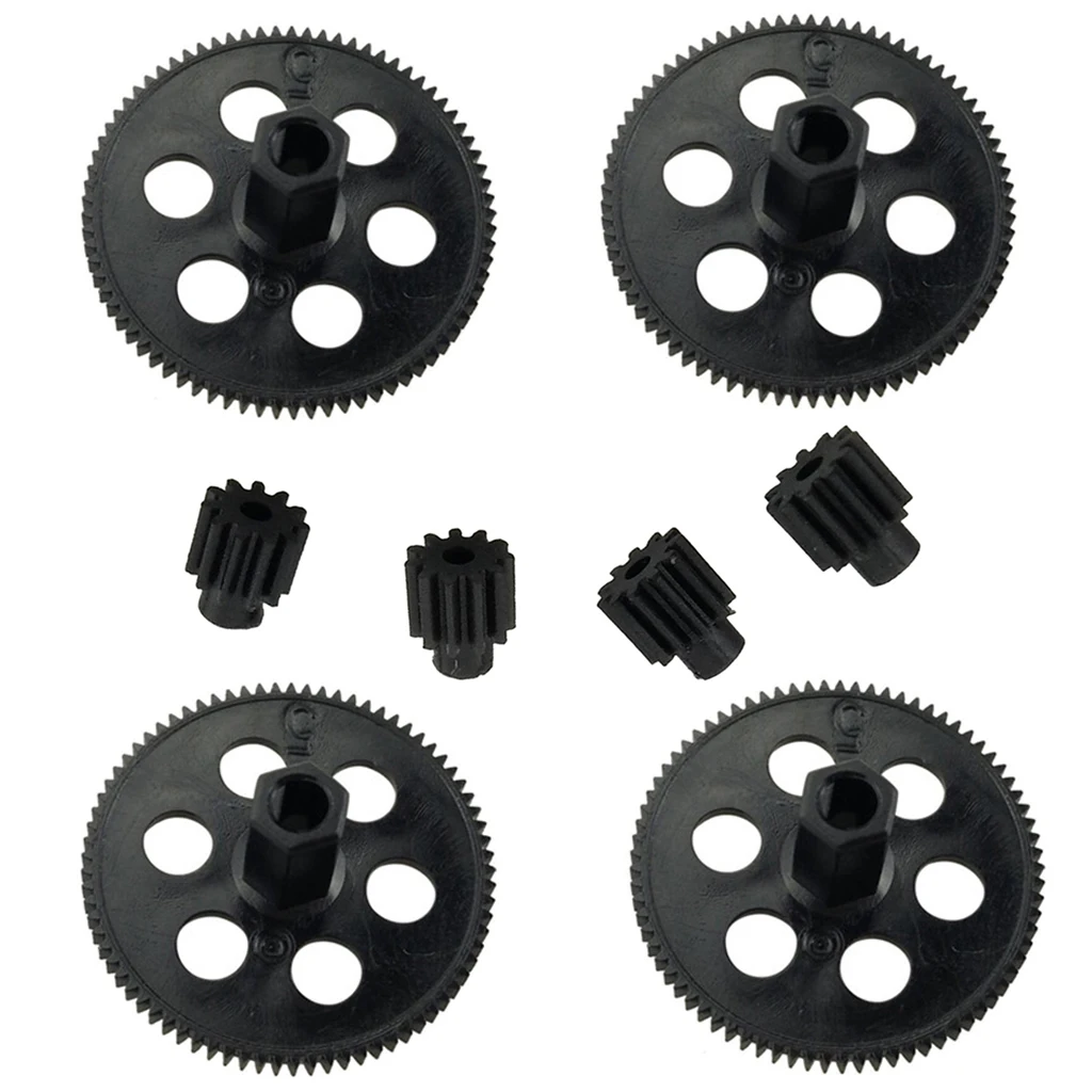 8 Pieces Four-axle Aircraft Main Shaft Gear 2-Type Teeth for Visuo XS809 XS809HW XS809HC RC Helicopter Parts