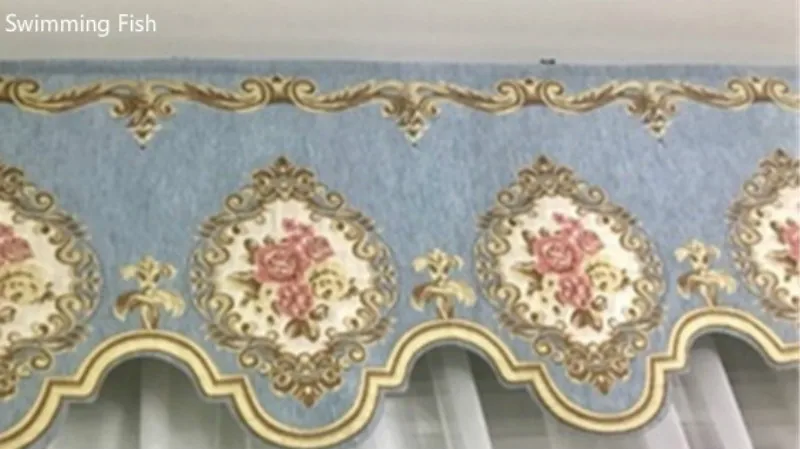 Top-Grade chenille Exquisite embroidery curtains head for living room,Retro Floral Rod Pocket/pull pleated top Curtain Valance
Top-Grade chenille Exquisite embroidery curtains head for living room,Retro Floral Rod Pocket/pull pleated top Curtain Valance