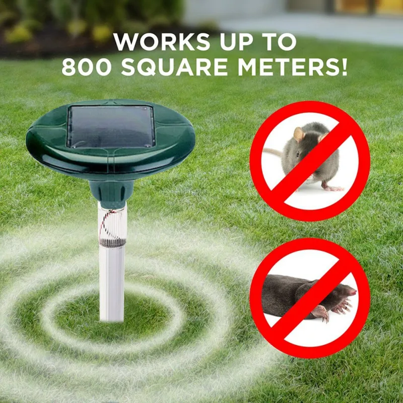 LED Solar Power Ultrasonic Animal Repellent Deterrent Dog/Cat/Bird/Mole PIR Motion Repeller Garden For Garden
LED Solar Power Ultrasonic Animal Repellent Deterrent Dog/Cat/Bird/Mole PIR Motion Repeller Garden For Garden