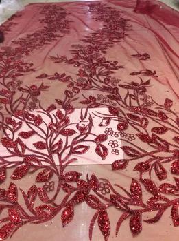 Red Glitter African Tulle Lace High Quality french lace fabric For nigerian Swiss voile lace Wedding Dress Cord Lace fabric
Red Glitter African Tulle Lace High Quality french lace fabric For nigerian Swiss voile lace Wedding Dress Cord Lace fabric