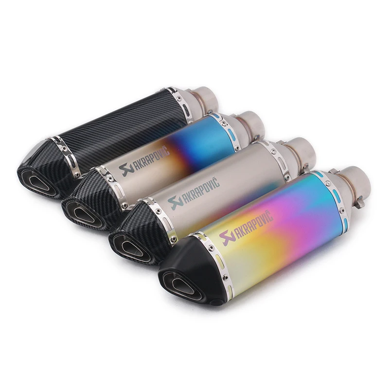 Universal exhaust motorcycle muffler pit dirt bike For suzuki gsr 600 750 msx125 crf 230 triumph cb650f aerox tmax 530
Universal exhaust motorcycle muffler pit dirt bike For suzuki gsr 600 750 msx125 crf 230 triumph cb650f aerox tmax 530