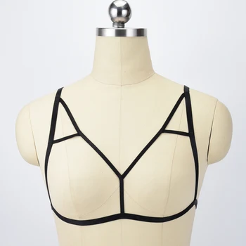 Body Harness Cage Cup less Bra Lingerie Erotic Peekaboo Bondage Plunge Club Burlesque Kinky Dancerbody femme sexy HANAERNES
Body Harness Cage Cup less Bra Lingerie Erotic Peekaboo Bondage Plunge Club Burlesque Kinky Dancerbody femme sexy HANAERNES