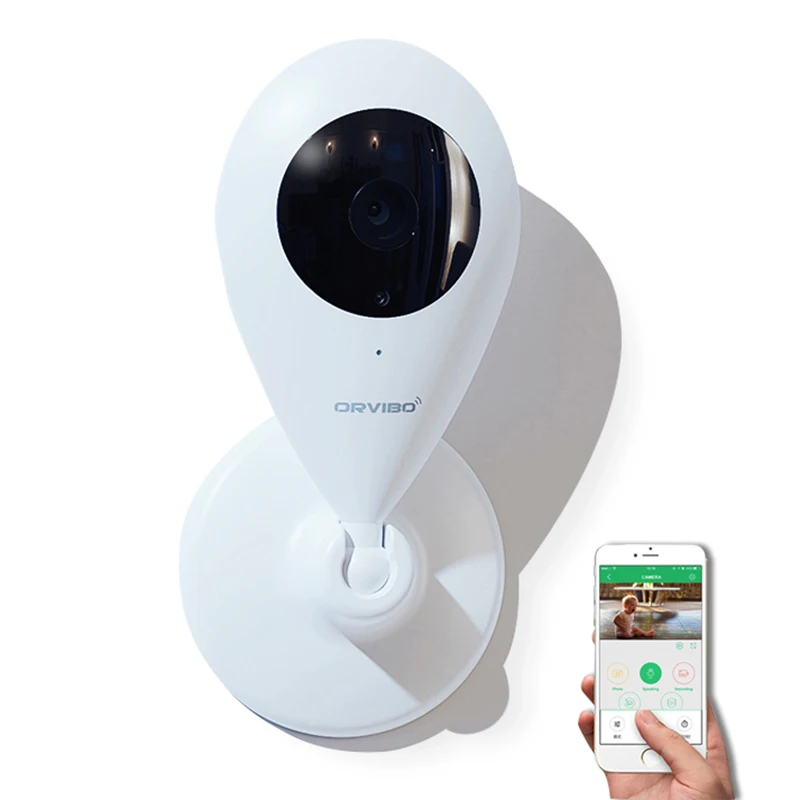 Умная Wi Fi камера ORVIBO беспроводная HD 720P инфракрасная система ночного видения для