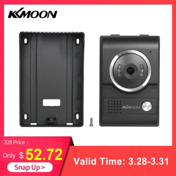 KKmoon 4.3'' Touch Screen Wired Video Door Phone System Visual Intercom Doorbell 700TVL Outdoor Infrared Camera Night Vision
KKmoon 4.3'' Touch Screen Wired Video Door Phone System Visual Intercom Doorbell 700TVL Outdoor Infrared Camera Night Vision