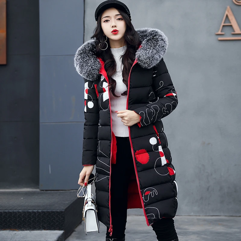2019 Big size Long Women Winter Jacket Coats Thick Warm cotton parkas Coat Female High Quality Winter outerwear overcoat jacket
2019 Big size Long Women Winter Jacket Coats Thick Warm cotton parkas Coat Female High Quality Winter outerwear overcoat jacket