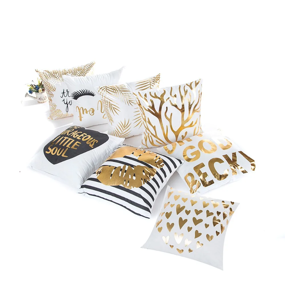 wholesale wedding gift cushion cover Golden sexy lips eyebrows on white background office car home party decor pillow case
wholesale wedding gift cushion cover Golden sexy lips eyebrows on white background office car home party decor pillow case