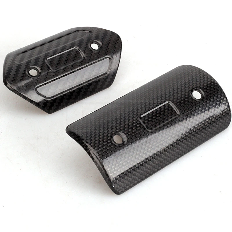 Universal Exhaust Mid Link Pipe Adjustable Carbon Fiber Motorcycle Muffler Heat Shield Escape Exhaust Protector Manifold Cover
Universal Exhaust Mid Link Pipe Adjustable Carbon Fiber Motorcycle Muffler Heat Shield Escape Exhaust Protector Manifold Cover