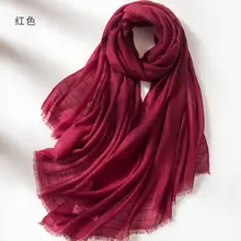 Pashmina Scarf Wool Scarf Luxury Brand Plaid Scarfs Thin High Quality Natural Fabric Winter Wool Scarf Women Free Shipping
Pashmina Scarf Wool Scarf Luxury Brand Plaid Scarfs Thin High Quality Natural Fabric Winter Wool Scarf Women Free Shipping