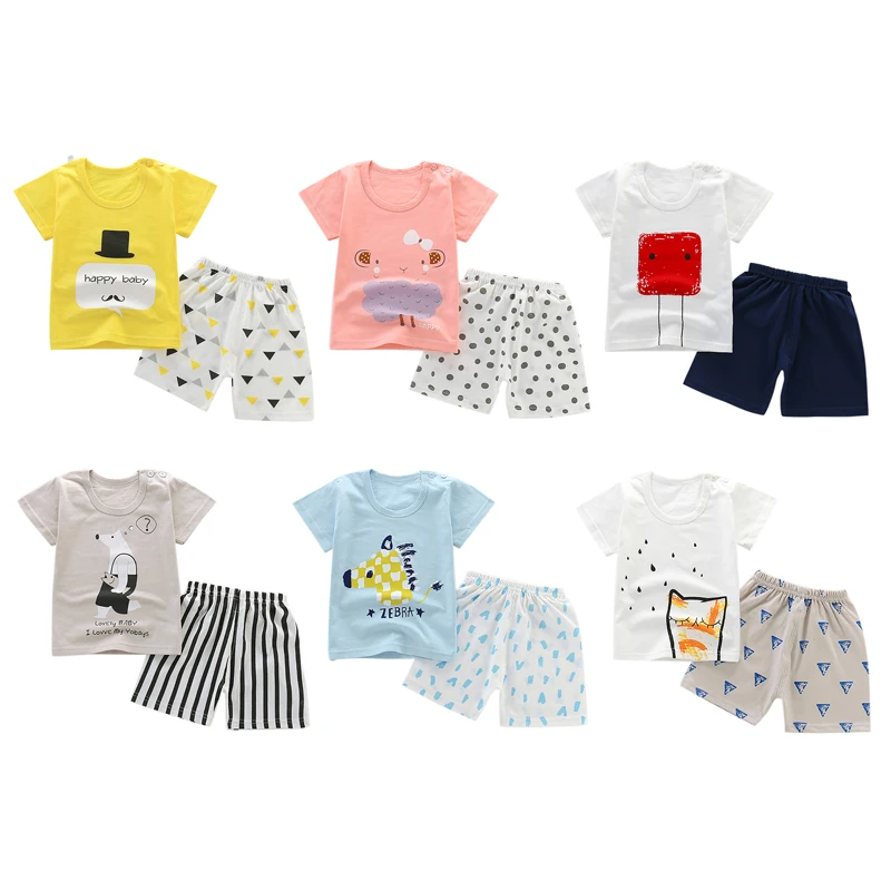 Children's summer clothes quality cotton short sleeve boys clothes baby girls clothes body suit cartoon kids clothes set
Children's summer clothes quality cotton short sleeve boys clothes baby girls clothes body suit cartoon kids clothes set