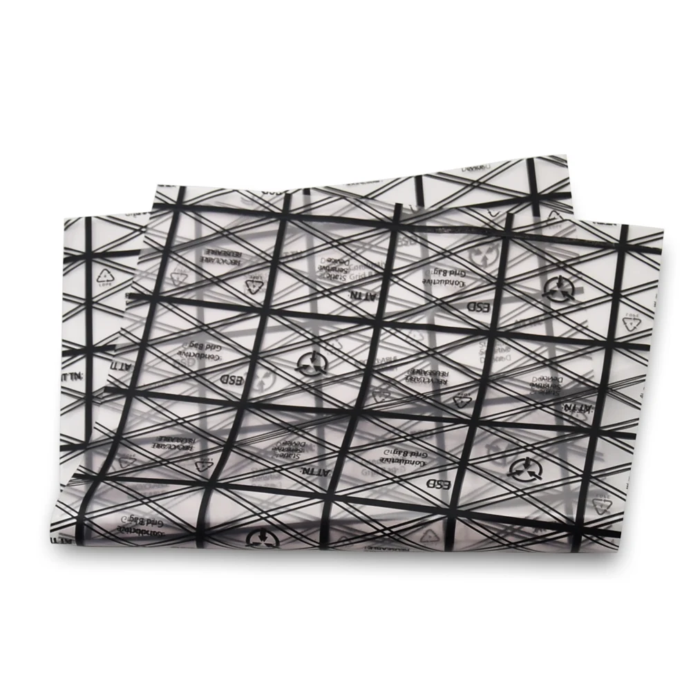 Electronic Accessory Anti-Static Shielding Open Top Bag Computer Graphics Card Hard Disk Shielding Antistatic PE Packing Bags
Electronic Accessory Anti-Static Shielding Open Top Bag Computer Graphics Card Hard Disk Shielding Antistatic PE Packing Bags