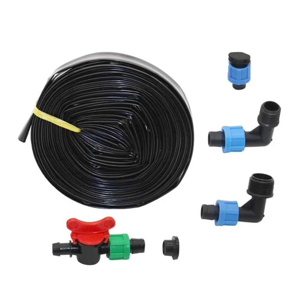 Agriculture 16mm drip tape watering kit Drip irrigation belt Watering System Flat Streamline Soaker Hose 15/20/30cm Space
Agriculture 16mm drip tape watering kit Drip irrigation belt Watering System Flat Streamline Soaker Hose 15/20/30cm Space