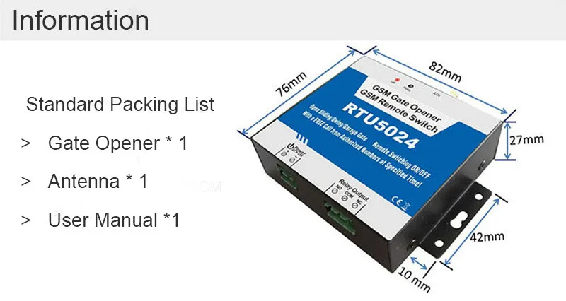 RTU5024-packing-list