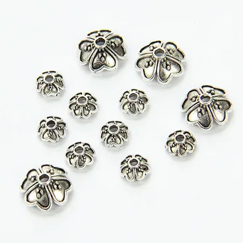 100pcs/lot Tibetan Silver Clover Flower Shape Zinc Alloy Bead Caps 6mm 9mm Wholesale Tassel End Caps DIY Jewelry Making Findings
100pcs/lot Tibetan Silver Clover Flower Shape Zinc Alloy Bead Caps 6mm 9mm Wholesale Tassel End Caps DIY Jewelry Making Findings