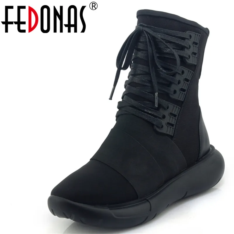 FEDONAS 1New Arrival Women Ankle Boots Cross-tied Autumn Winter Warm Sneakers Round Toe Casual Concese High Quality Shoes Woman
FEDONAS 1New Arrival Women Ankle Boots Cross-tied Autumn Winter Warm Sneakers Round Toe Casual Concese High Quality Shoes Woman