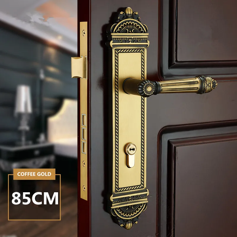 SOLID BRASS MATERIAL LONG PLATE DOOR HANDLE LOCK WITH COPPER CYLINDER & 85*45 LOCKBODY
SOLID BRASS MATERIAL LONG PLATE DOOR HANDLE LOCK WITH COPPER CYLINDER & 85*45 LOCKBODY
