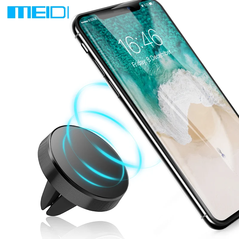 MEIDI magnetic phone holder car support telephone voiture Universal mobile phone holder in car air vent mount smartphone stand
MEIDI magnetic phone holder car support telephone voiture Universal mobile phone holder in car air vent mount smartphone stand