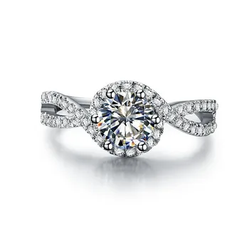 Water Ripple 1Ct Synthetic Diamant Ring for Women 925 Sterling Silver Jewellery Semi Mount White Gold Color
Water Ripple 1Ct Synthetic Diamant Ring for Women 925 Sterling Silver Jewellery Semi Mount White Gold Color