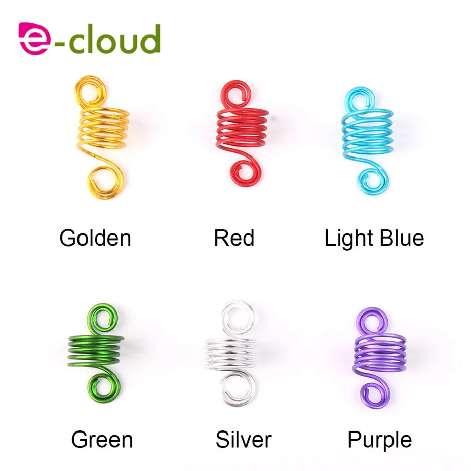 20pcs Hair Rings Braid Dreadlock Beads Stretch Spiral Shape Hair Cuffs Clips Tube For Braid Hairstyling Accessories
20pcs Hair Rings Braid Dreadlock Beads Stretch Spiral Shape Hair Cuffs Clips Tube For Braid Hairstyling Accessories
