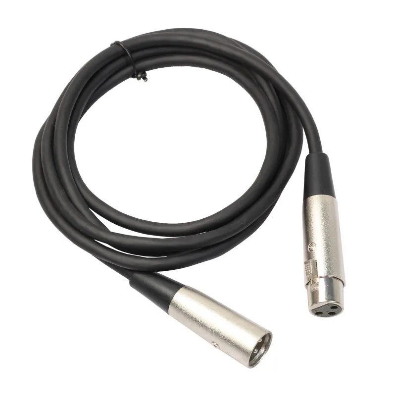 XLR Cable Male to Female M/F Audio Cable For Microphone Mixer 1m 1.8m 3m 5m 6m 10m
XLR Cable Male to Female M/F Audio Cable For Microphone Mixer 1m 1.8m 3m 5m 6m 10m
