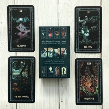 Divination Pro English DIY silver plating Prisma Visions Tarot board game tarot cards deck 78Pcs
Divination Pro English DIY silver plating Prisma Visions Tarot board game tarot cards deck 78Pcs