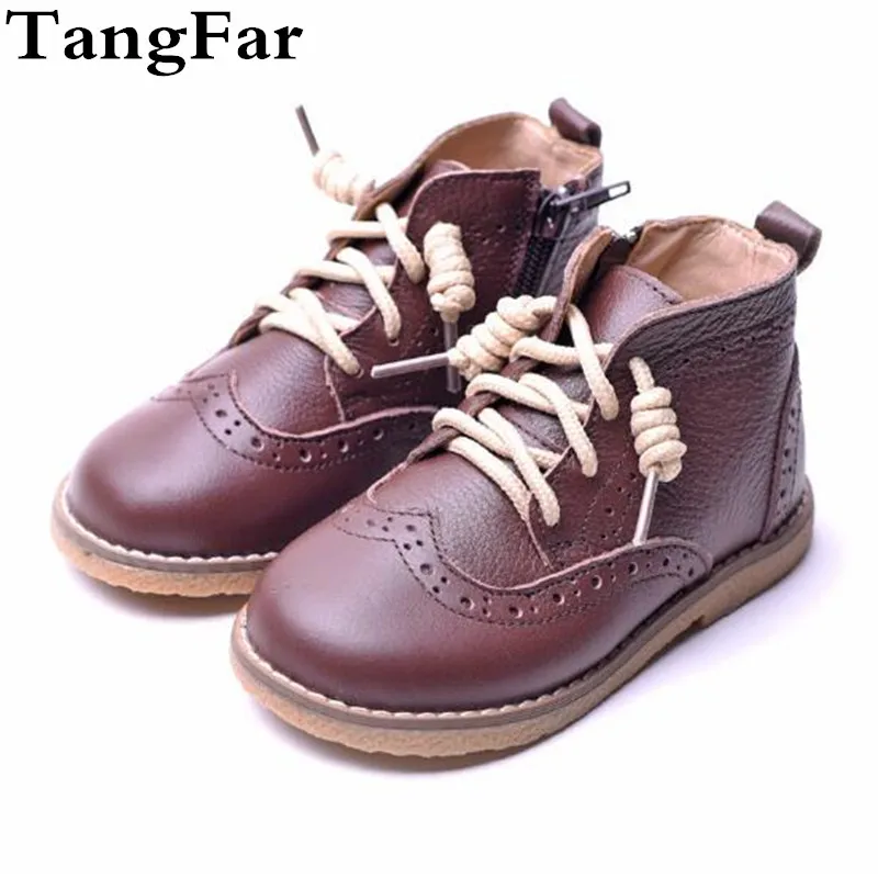 Boots For Boy Fashion Lace Up Children Genuine Leather Ankle Boot British Retro Toddler Waterproof Botas Sneaker
Boots For Boy Fashion Lace Up Children Genuine Leather Ankle Boot British Retro Toddler Waterproof Botas Sneaker