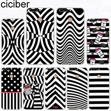 Ciciber для Honor V 10 9 8 Pro Lite X C Play 7A мягкие чехлы для телефонов Y 9 7 6 5 3 Prime Pro 2017 2018 2019 черно-белая полоса(China)