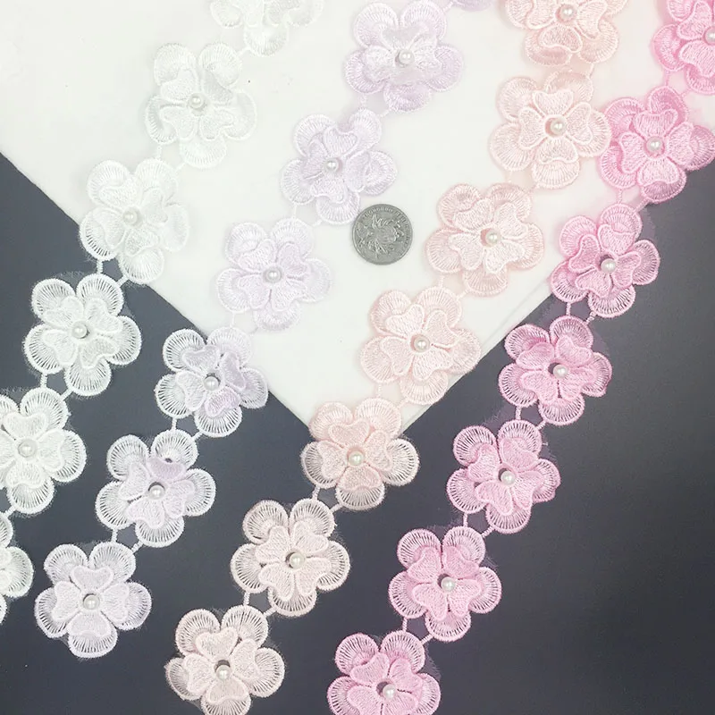 Lace Ribbon White Flowers 3d decoration Embroidered Lace trim Patches for Clothes Applique for clothing Sewing Accessories lot
Lace Ribbon White Flowers 3d decoration Embroidered Lace trim Patches for Clothes Applique for clothing Sewing Accessories lot