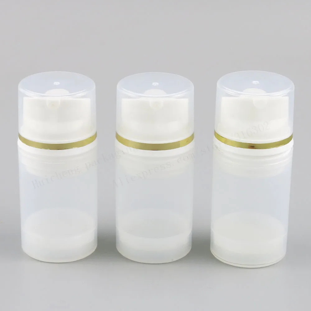 24 X 50ml Empty Travel Airless Lotion Pump Cream Bottle For Cosmetic Use 5/3OZ Portable Airless Cream Lotion Containers
24 X 50ml Empty Travel Airless Lotion Pump Cream Bottle For Cosmetic Use 5/3OZ Portable Airless Cream Lotion Containers