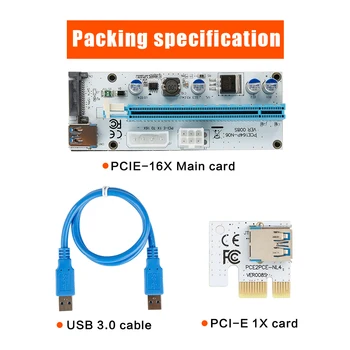 NEW 10PCS USB 3.0 PCI-E 008S Extender Riser Card Express Cable 1xto 16x SATA Adapter Data Cable For BTC Miner Machine
NEW 10PCS USB 3.0 PCI-E 008S Extender Riser Card Express Cable 1xto 16x SATA Adapter Data Cable For BTC Miner Machine