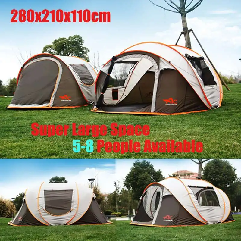 Ultralight Large Automatic Tent Windproof Waterproof Sun Shelter Outoor Camping 5-8 Person hiking fishing beach Camping Tent
Ultralight Large Automatic Tent Windproof Waterproof Sun Shelter Outoor Camping 5-8 Person hiking fishing beach Camping Tent