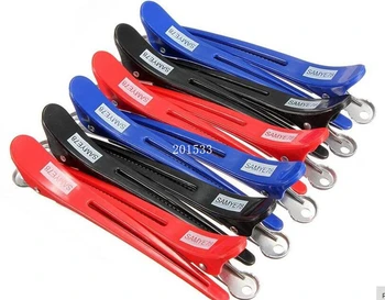 12pcs Hairdressing Aluminum Plastic Clips Clamps Salon Barber Section Hair Grip Clip Styling Tools Accessories
12pcs Hairdressing Aluminum Plastic Clips Clamps Salon Barber Section Hair Grip Clip Styling Tools Accessories
