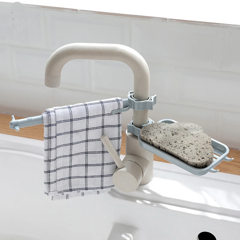 Plastic Kitchen Hanging Storage Rack Sponge Towel Storage Holder Bathroom Kitchen Faucet Clip Dishcloth Clip Organizer Shelf
Plastic Kitchen Hanging Storage Rack Sponge Towel Storage Holder Bathroom Kitchen Faucet Clip Dishcloth Clip Organizer Shelf
