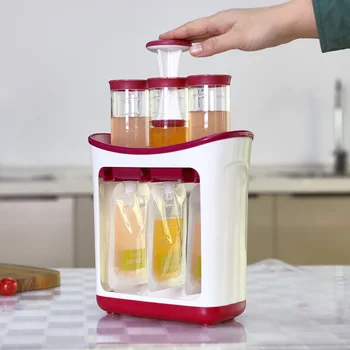 Baby Food Maker Set Squeeze Food Station Baby Food Organization Storage Containers Fruit Puree Packing Machine Juice Station
Baby Food Maker Set Squeeze Food Station Baby Food Organization Storage Containers Fruit Puree Packing Machine Juice Station