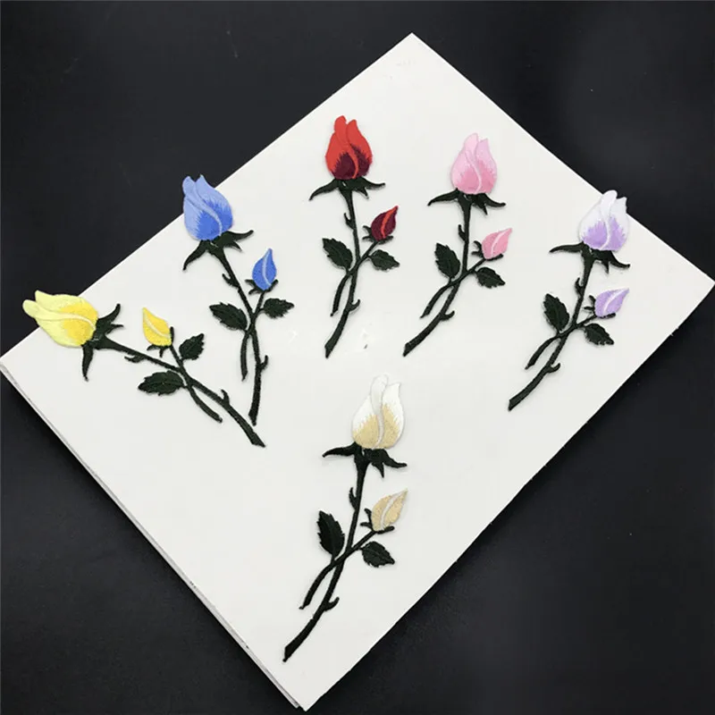 1pcs Newest Kids Clothing Applique DIY Christmas crafts Rose Flower Embroidered Patches Iron on Sticker for Dress clothes
1pcs Newest Kids Clothing Applique DIY Christmas crafts Rose Flower Embroidered Patches Iron on Sticker for Dress clothes