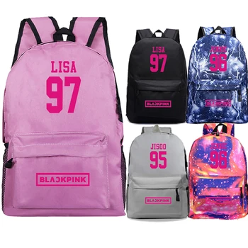 Beautiful BLACKPINK Backpack Lisa 97 Students Boys Girls Rucksack Fashion New Pattern Schoolbag
Beautiful BLACKPINK Backpack Lisa 97 Students Boys Girls Rucksack Fashion New Pattern Schoolbag