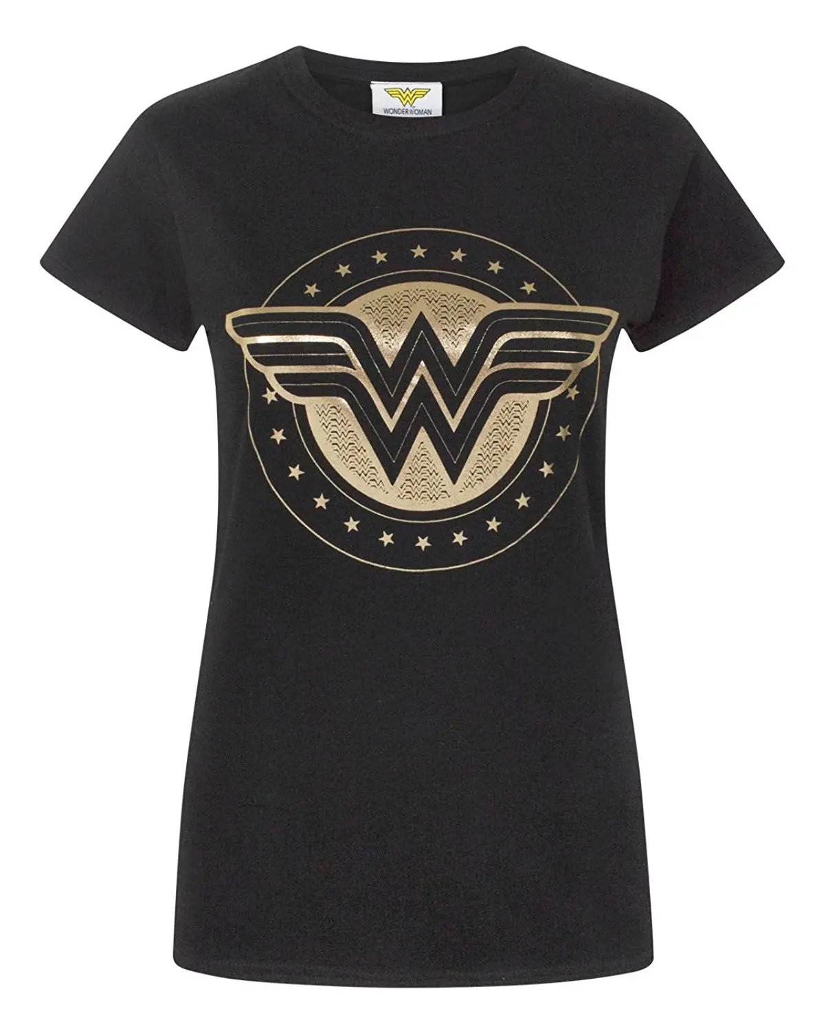 Wonder Woman Foil Shield Women's T-Shirt Female T Shirt Kawaii Hip Hop Brand Fashion Short Sleeve Round Neck Lady New Summer
Wonder Woman Foil Shield Women's T-Shirt Female T Shirt Kawaii Hip Hop Brand Fashion Short Sleeve Round Neck Lady New Summer