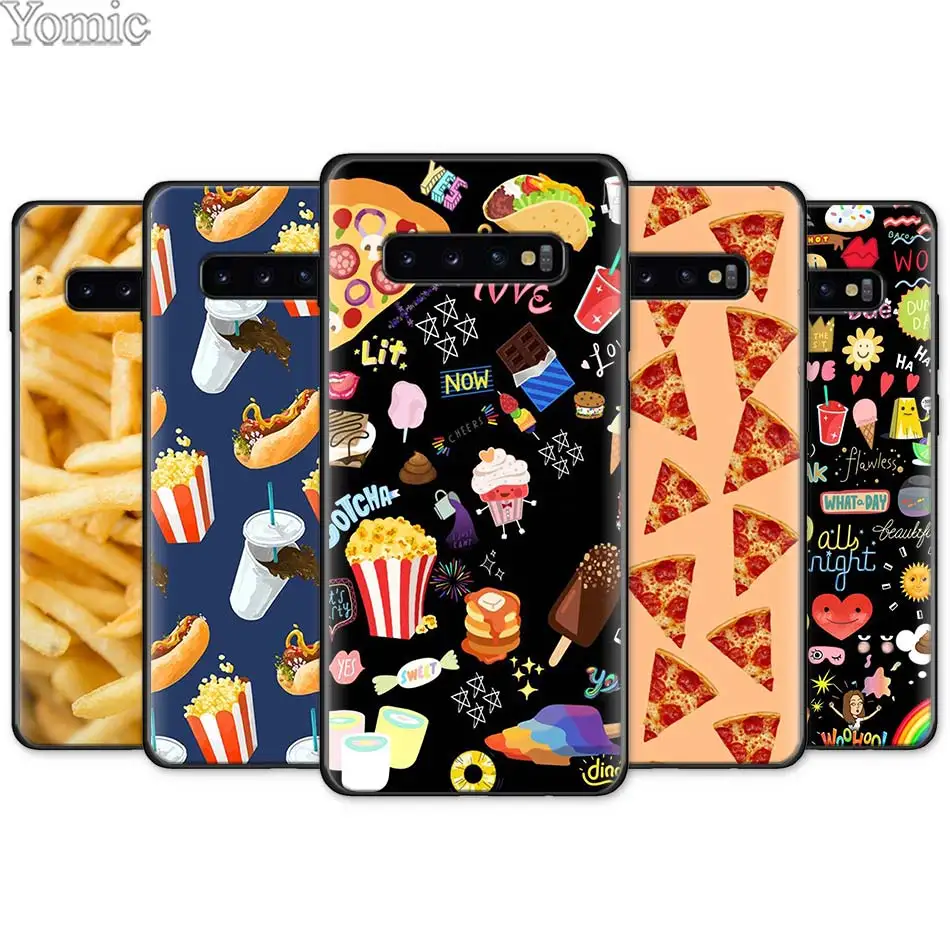 Food Frying Pizza Black Soft TPU Case for Samsung Galaxy Note 8 9 A40 A50 A70 S10e S10 S7 S8 S9 Plus Silicone Phone Case Cover
Food Frying Pizza Black Soft TPU Case for Samsung Galaxy Note 8 9 A40 A50 A70 S10e S10 S7 S8 S9 Plus Silicone Phone Case Cover