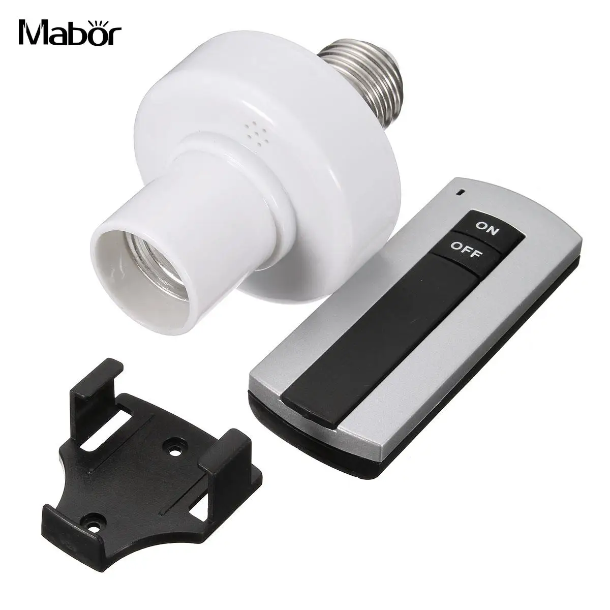 E27 Socket Cap RC Wireless Remote Control Light Lamp Bulb Holder Switch Bulb lamp holder with Rc Set
E27 Socket Cap RC Wireless Remote Control Light Lamp Bulb Holder Switch Bulb lamp holder with Rc Set