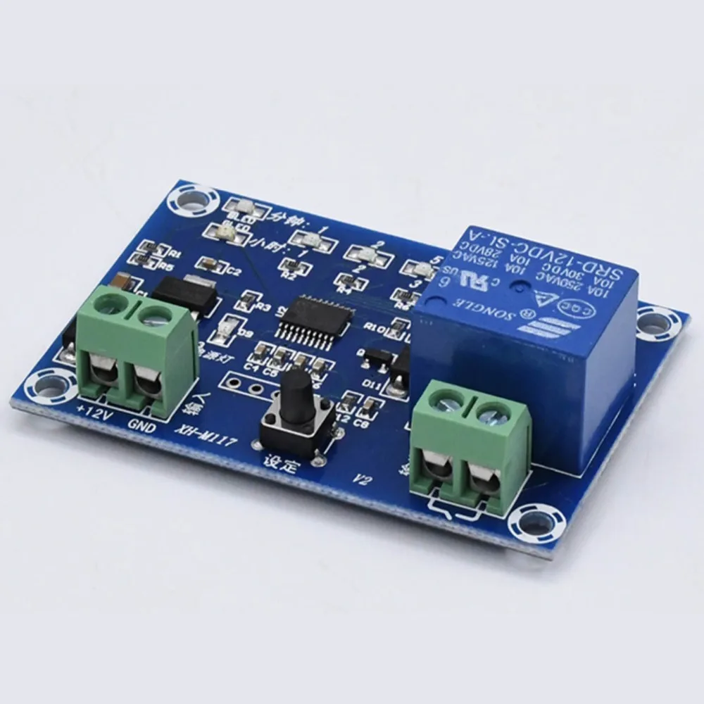 High-precision countdown module 1 minute - 10 hours 12-level adjustable one-key timing module
High-precision countdown module 1 minute - 10 hours 12-level adjustable one-key timing module