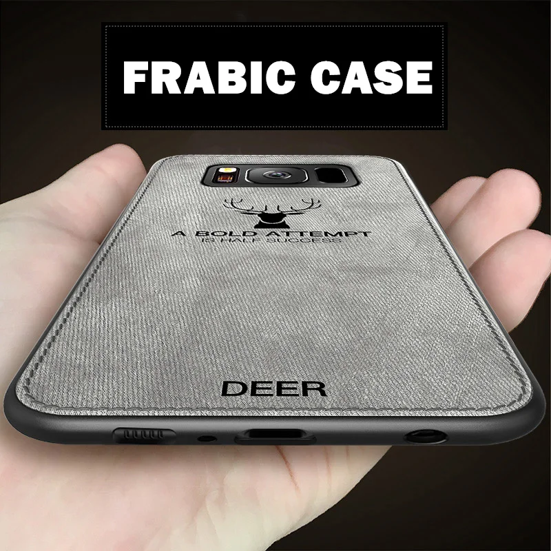 Fabric Leather Deer Soft Phone Cases for Samsung Galaxy S8 S9 Plus J4 J6 A6 A8 Plus A9 A6S A7 J3 J5 J7 2017 Note 8 9 Case 2018
Fabric Leather Deer Soft Phone Cases for Samsung Galaxy S8 S9 Plus J4 J6 A6 A8 Plus A9 A6S A7 J3 J5 J7 2017 Note 8 9 Case 2018