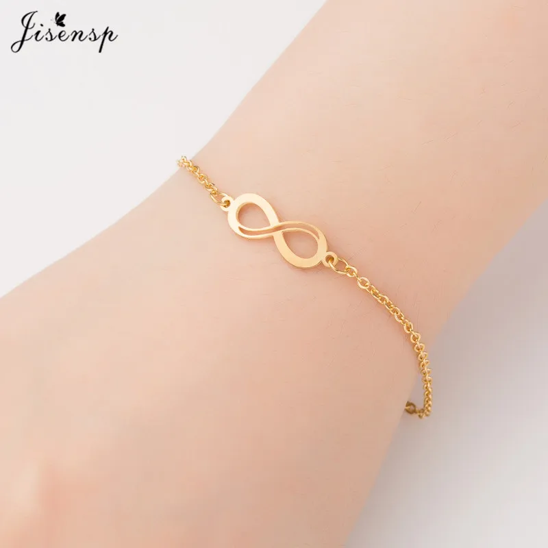 Jisensp Trendy Gold 8 Shape Geometric Adjustable Charm Bracelets & Bangles for Women Fashion Jewelry Infinity Bracelet Gifts
Jisensp Trendy Gold 8 Shape Geometric Adjustable Charm Bracelets & Bangles for Women Fashion Jewelry Infinity Bracelet Gifts